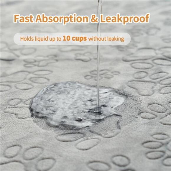 Reusable Puppy Pads, 2 Pack Washable Pee Pads for Dogs, Waterproof Non Slip - Picture 3 of 7